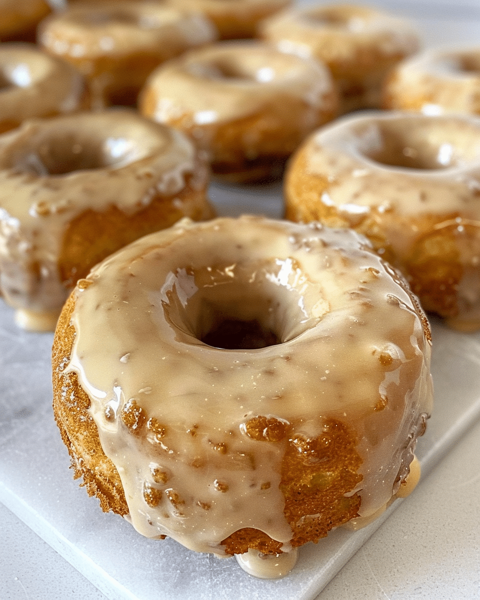 Homemade Vegan Glazed Donuts
