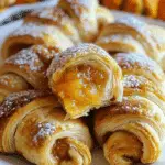 Mini Pumpkin Pie Crescent Rolls