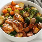 Skinny Chicken and Roasted Potato Bowl
