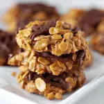 Chocolate Peanut Butter Cornflake Cookies