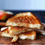 Cinnamon Brie Apple Grilled Cheese
