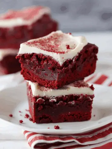 Red Velvet Brownies