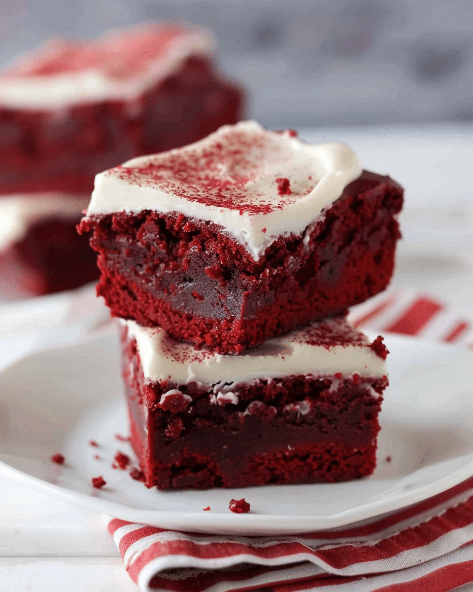 Red Velvet Brownies