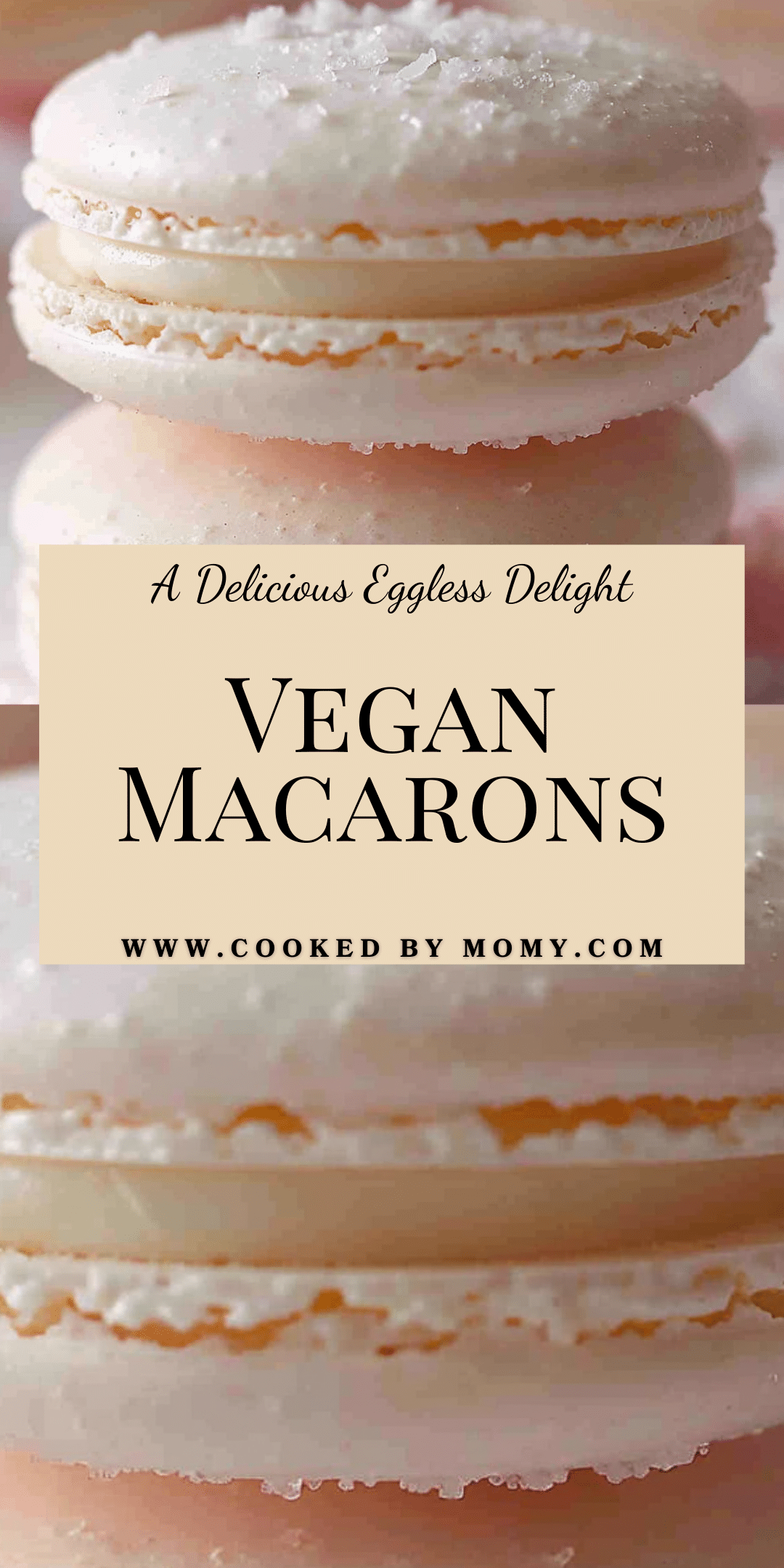 Vegan Macarons | CookedByMomy
