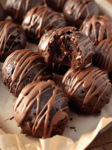 Brownie Protein Bites