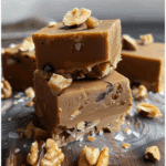 Healthy Coffee Walnut Fudge