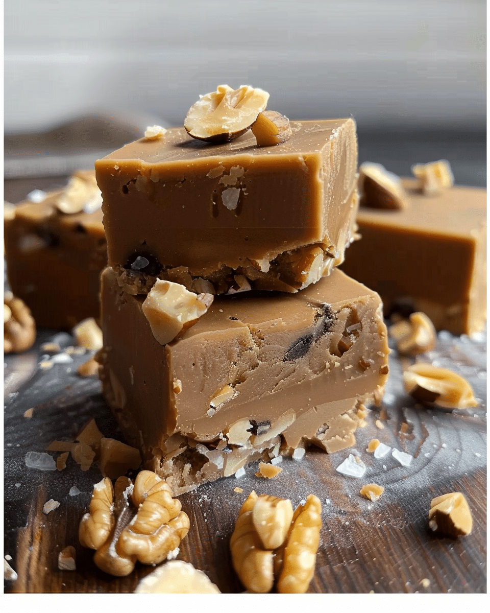 Healthy Coffee Walnut Fudge