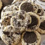 Oreo Chocolate Chip Cheesecake Cookies