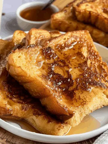 Honey Cinnamon Brioche French Toast