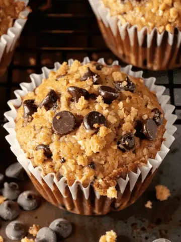 Chocolate Chip Tigernut Flour Muffins