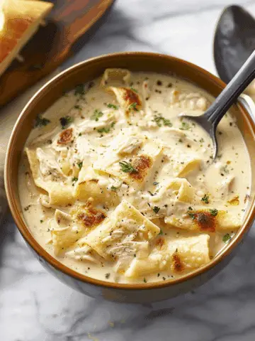 White Lasagna Soup