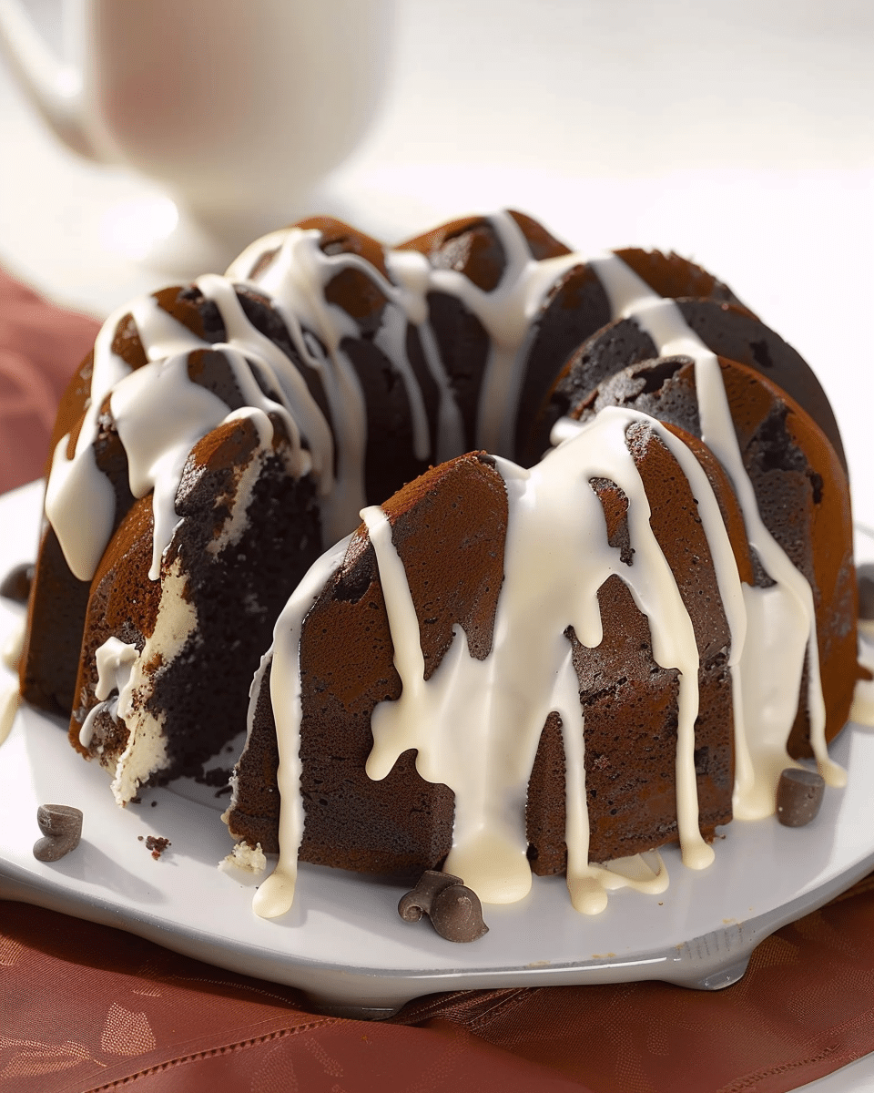 Chocolate-Vanilla Swirl Bundt Cake