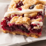 Cranberry Crumble Bars