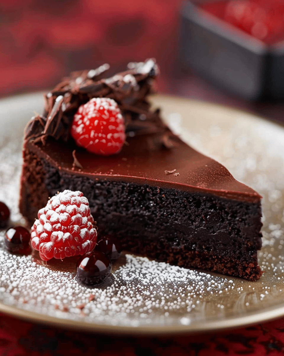 Flourless Chocolate Tort