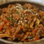 Lentil and Mushroom Bolognese