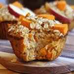 Oatmeal, Apple, and Carrot Breakfast Muffins