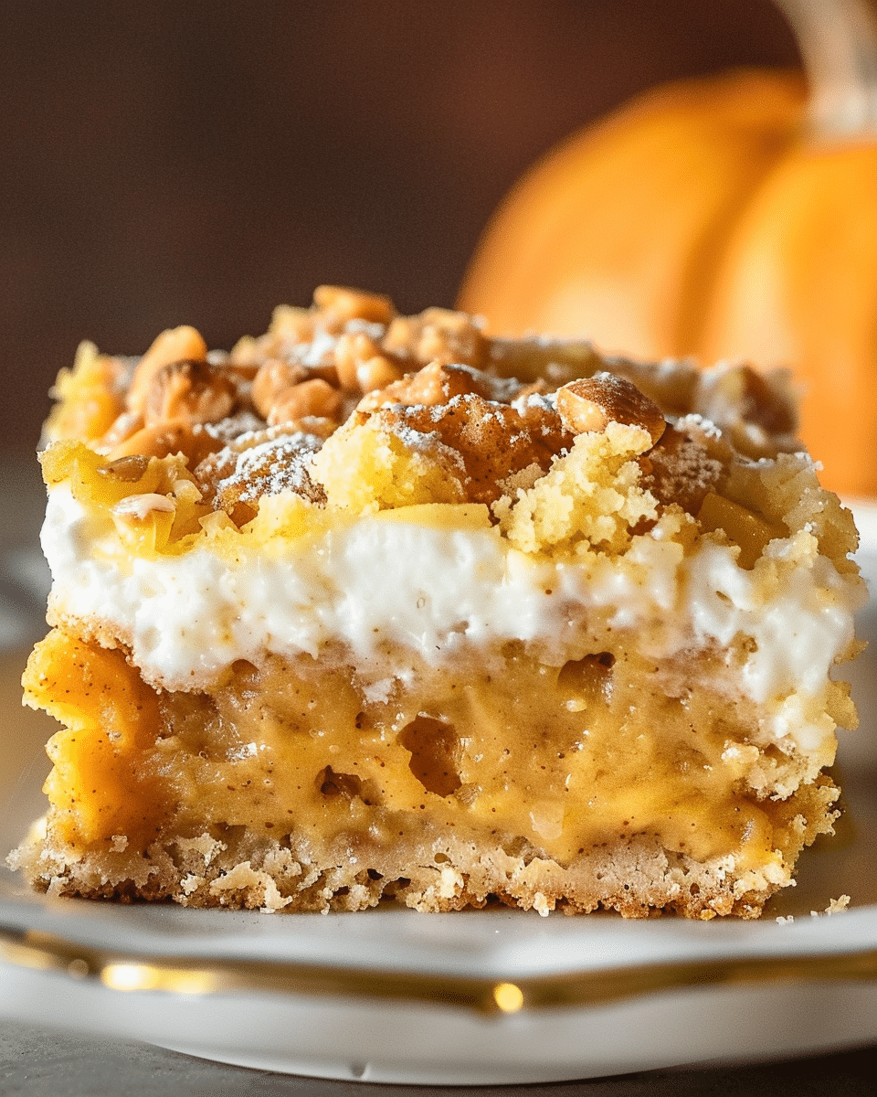 Pumpkin Pie Dump Cake