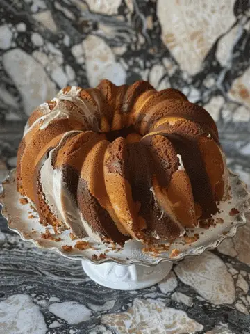 Marble Bundt Cake