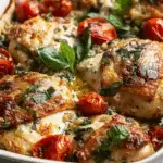 Baked Tuscan Chicken Casserole