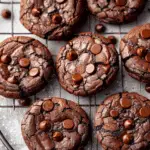 Fudgy Chocolate Brownie Cookies