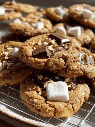 Gluten Free S'mores Cookies