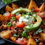 Mexican Beef Wedges