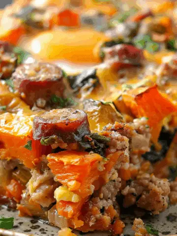 Sweet Potato Hashbrown Breakfast Casserole