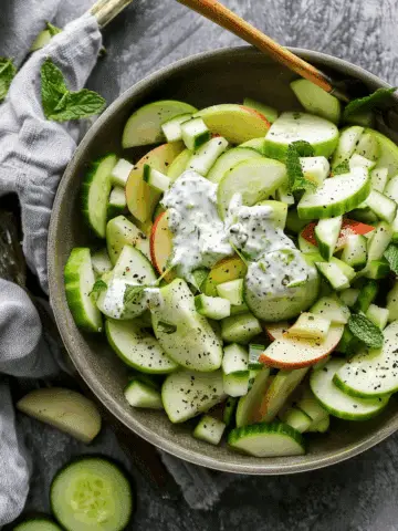 Apple Cucumber Salad
