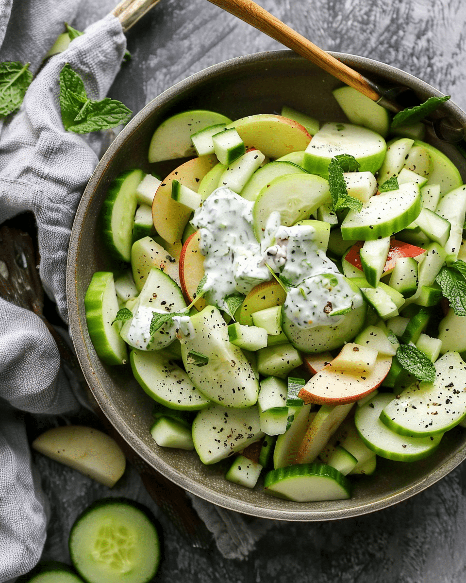 Apple Cucumber Salad