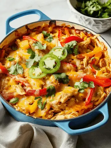 Chicken Fajita Casserole