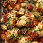 Sheet Pan Pesto Chicken