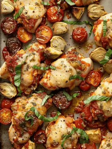 Sheet Pan Pesto Chicken