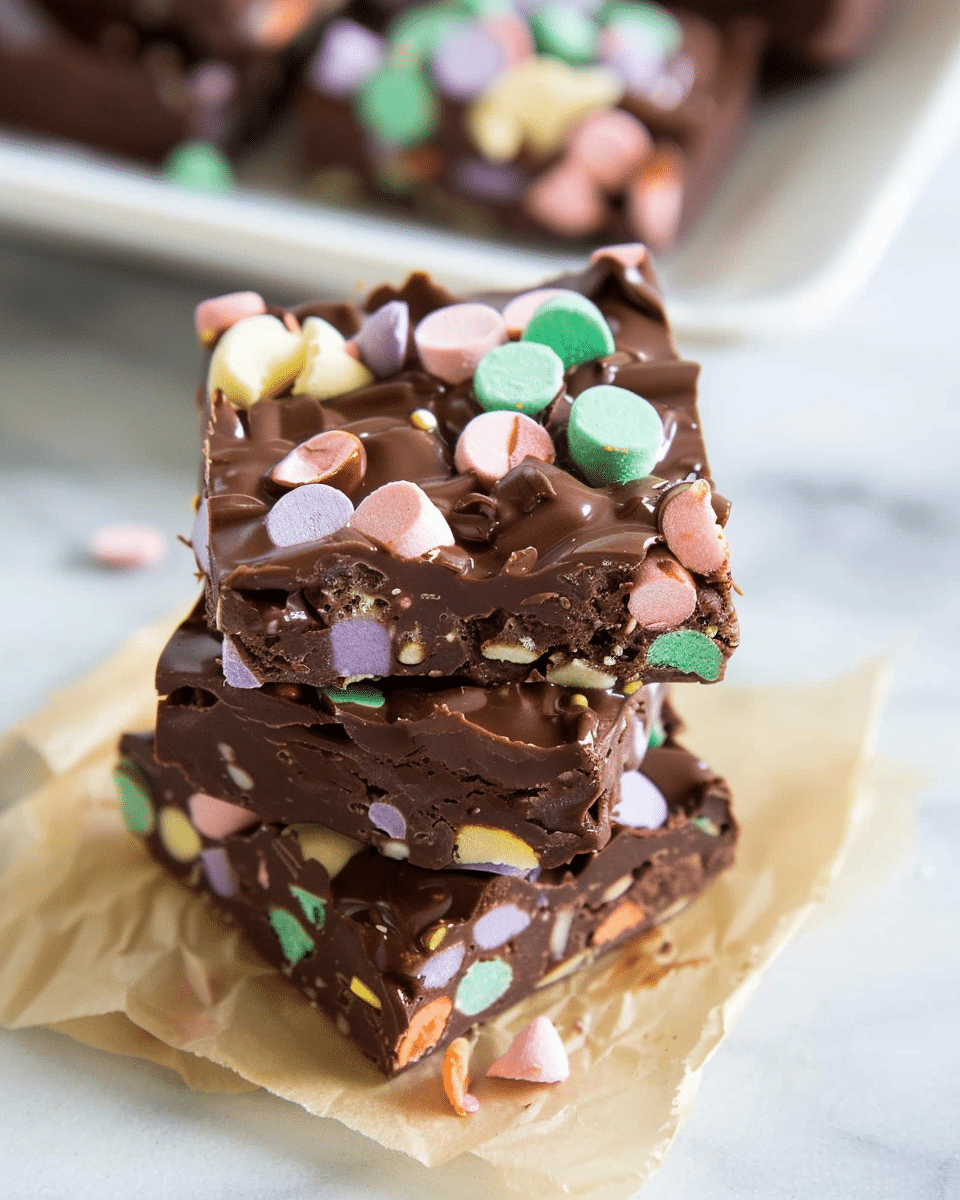 Chocolate Confetti Squares