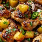 Hawaiian Chicken Sheet Pan
