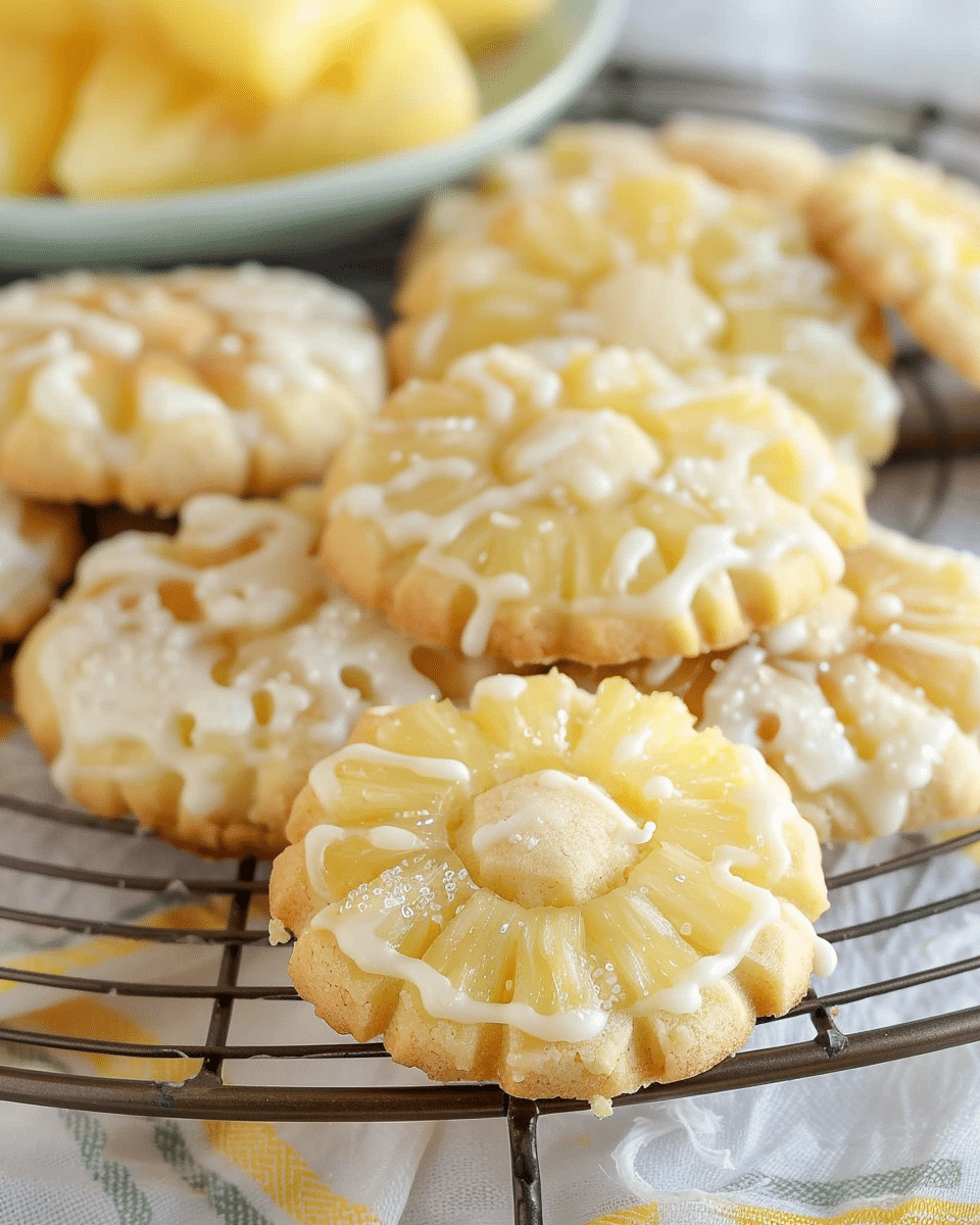 Pineapple Coconut Cookies