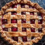 Baked Fresh Cherry Pie
