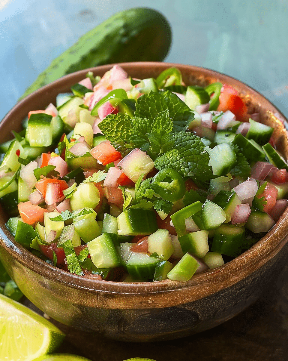 Cool Cucumber Salsa
