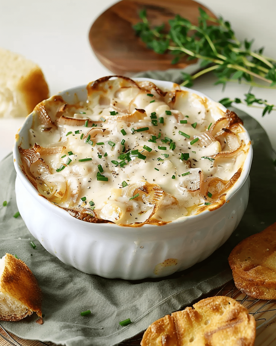Homemade French Onion Dip From Scratch